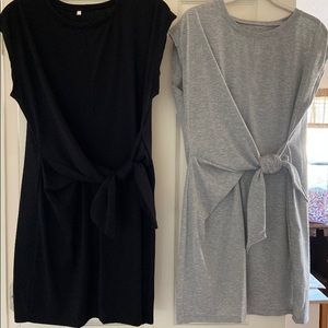 Price Drop! Two knit dresses for the price of one!